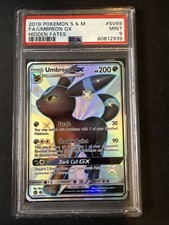 Pokemon 2019 Umbreon GX SV69/SV94 Full Art Shiny Vault Hidden Fates PSA 9 on eBay