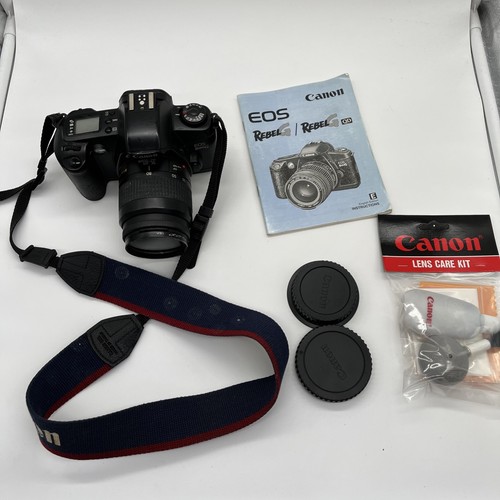 Cámara fotográfica Canon EOS Rebel G 35-80 mm sin probar se vende como está.