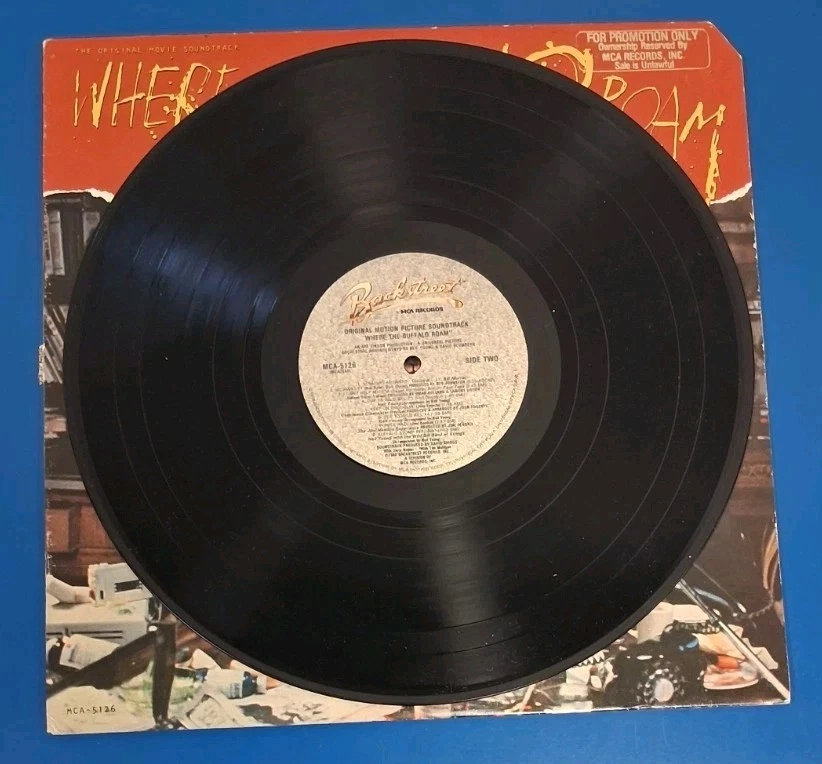 1980 Where The Buffalo Roam NM PROMO Near Mint Vinyl LP Jimmy Hendrix Record Foto 3 de 4