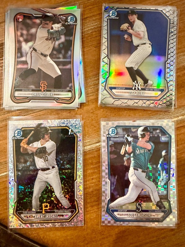 2026 Bowman Baseball - Chrome, Parallels, #’d, Inserts You Pick - UP TO 25% OFF