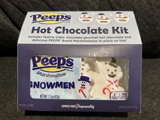 Peeps Hot Chocolate Marshmallow Snowmen – Limited Edition Christmas Treat!