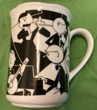 Sanyo Larry Laslo Jazz Players Mug Fine Bone China