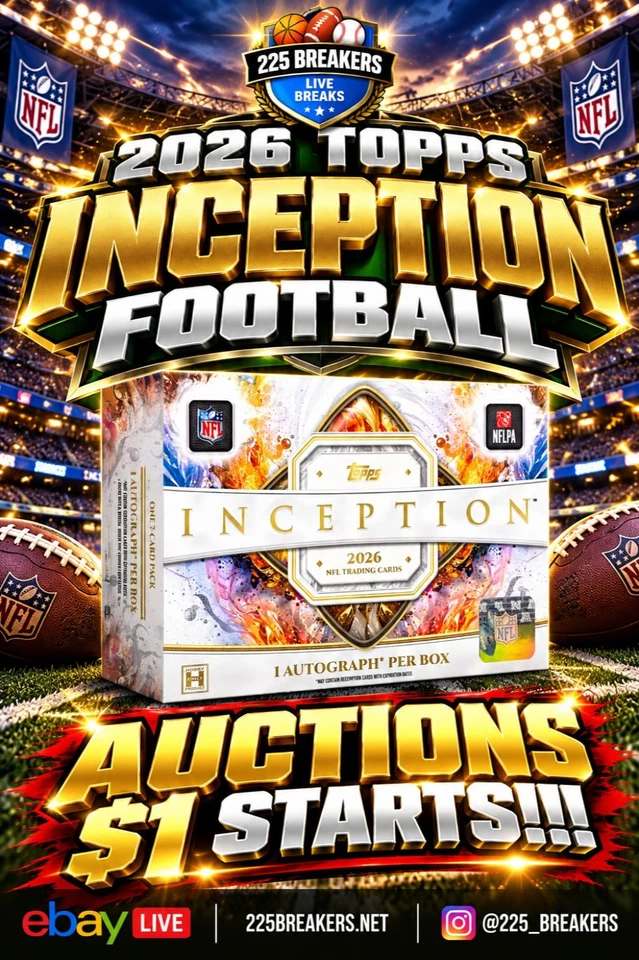 INCEPTION FOOTBALL AUCTIONS!