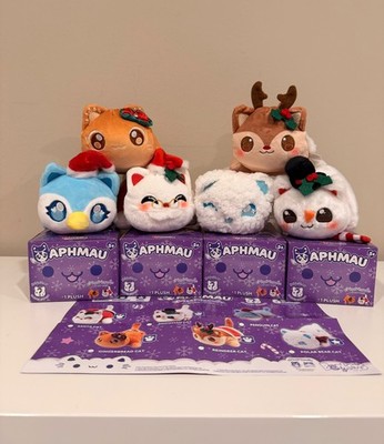 Aphmau MeeMeows Mystery Limited Edition HOLIDAY SERIES 6'' Cat Plush You Choose