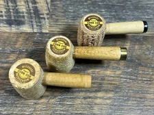Corn Cob Tobacco Pipe Missouri Meerschaum Lot of 3 Vintage