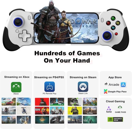 Megadream USB C Mobile Gaming Controller for iPhone 15/iPhone 16 Series & Androi - Bild 3 von 7