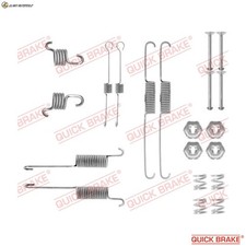 ZUBEHÖRSATZ BREMSBACKEN 105-0809 FÜR FORD RED/R2A/REF 1.8L R6A/R2C 1.8L 4cyl