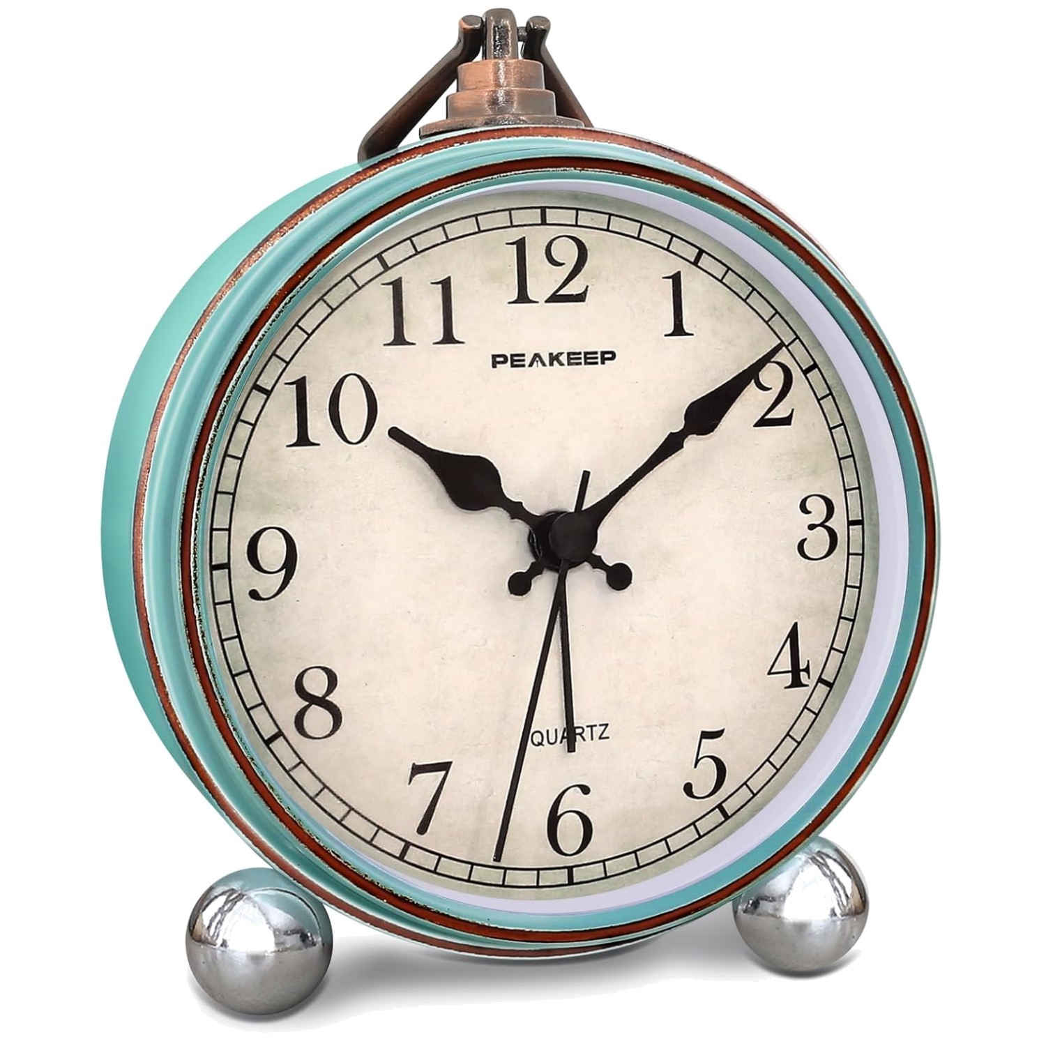 Small Battery-Operated Vintage Clock