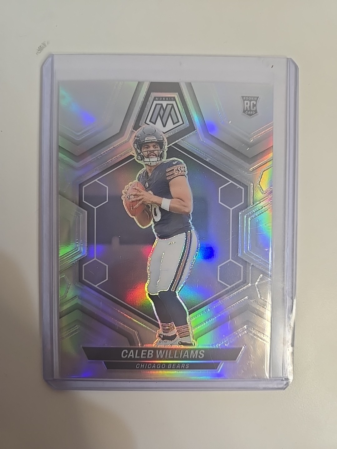 2024 Panini Mosaic - Rookies Caleb Williams #301 Silver Prizm (RC)