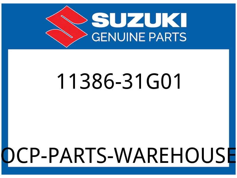 Suzuki OEM Part 11386-31G01 CONNECTOR, CLG DUCT REAR