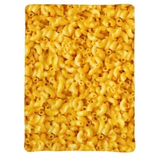 Macaroni and Cheese Blanket ,Fleece Throw Blanket Super Soft Warm Therma Plus...
