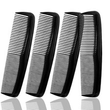 Soft 'N Style Hair Care 4-Pack Comb - Not 4 Count Pack of 1 , Black