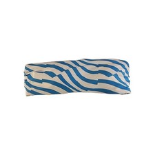 Victorias Secret Blue Geo Zebra Bandeau Bikini Top Size Medium NWOT