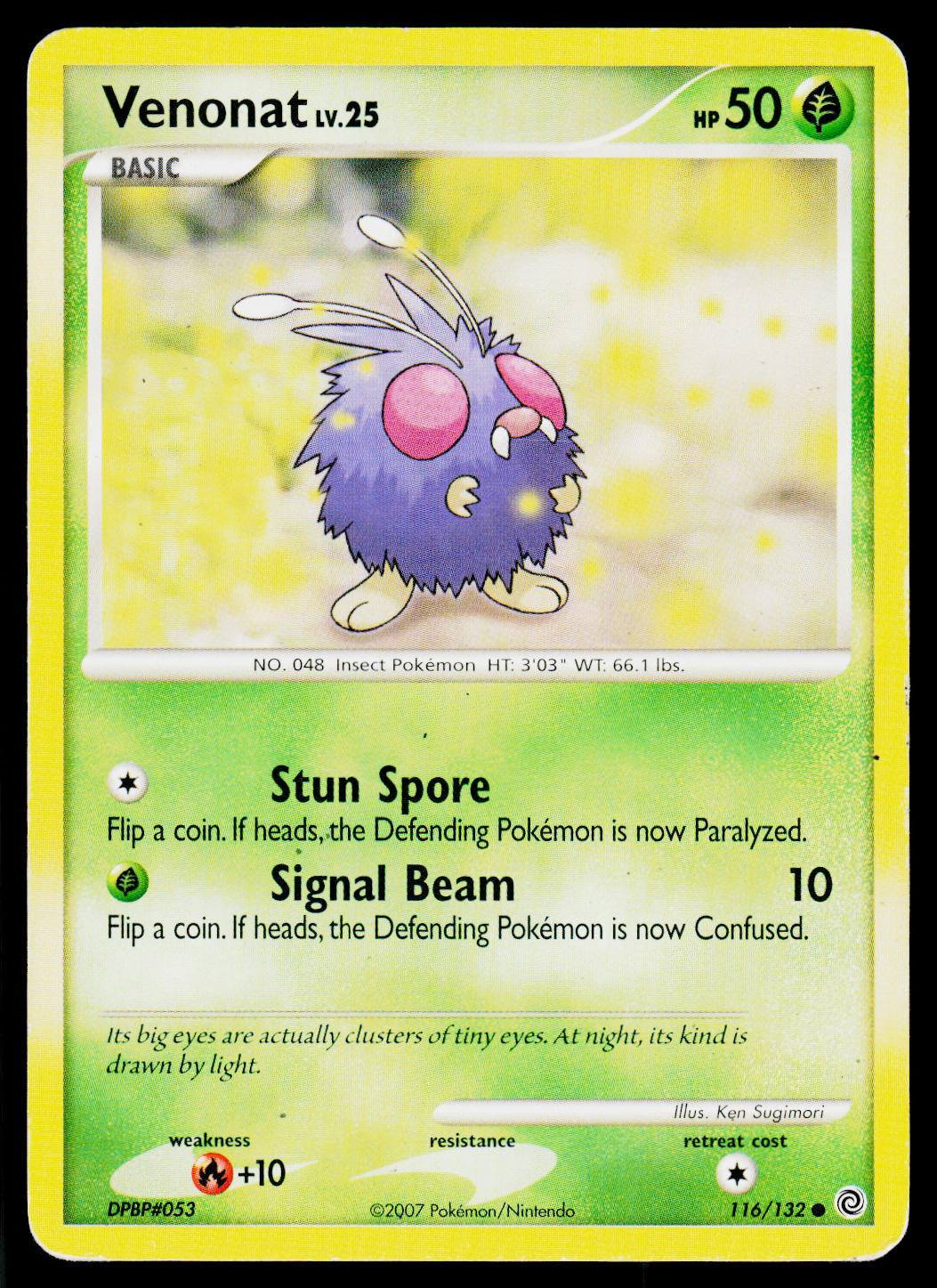 Venonat Secret Wonders #116/132 Common