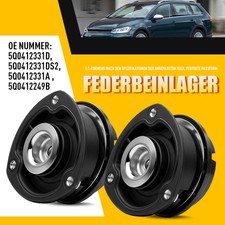 2X Federbeinlager Domlager 5Q0412331Ds2 Für Audi A3 8V Vw Golf 7 Polo Vw Tiguan