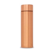 Botella de agua de cobre puro hecha a mano suave para la salud yoga salud ayurvédica 950 ml