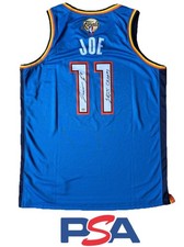Isaiah Joe Signed Autographed Oklahoma City Thunder Jersey PSA DNA COA Finals