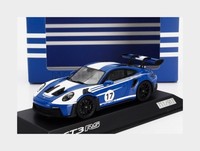 Spark-Model WAP0202860SGT3 Porsche 911 992 GT3 RS N 17 Racing Coupe 2023 Blau
