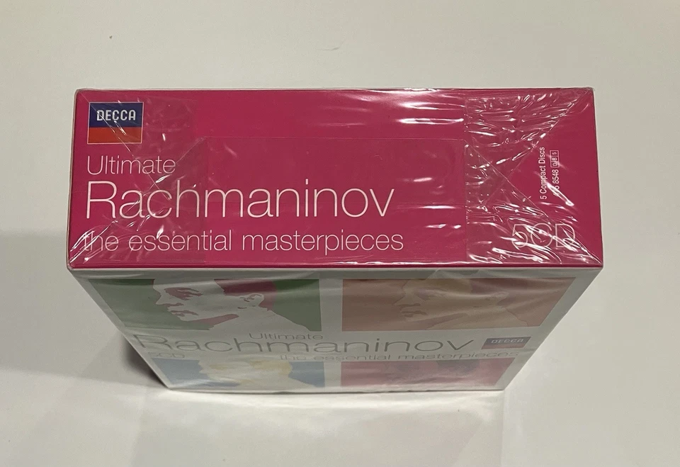 Ultimate Rachmaninov: The Essential Masterpieces CD, 2007, 5 Discs, Decca UK NEW - Image 4 of 4