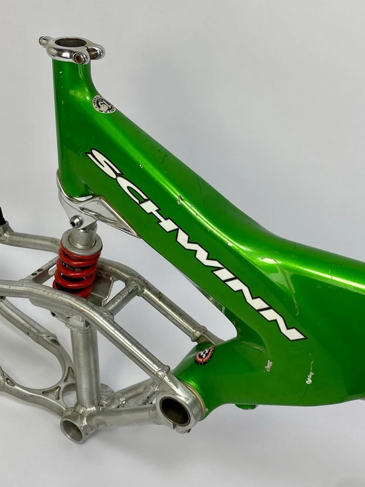 1999 Schwinn SC30 Карбоновая Полная Подвеска Рама Вилка Комплект Средний Вариант Логотипа Редкий - Изображение 4 из 4