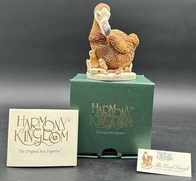 Harmony Kingdom Last Laugh Dodo Bird Figurine Trinket Box 1999 TJBD