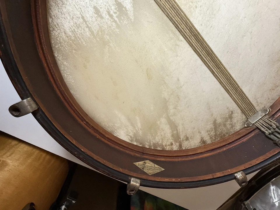 Antiguo tambor profesional Premire Foto 3 de 4