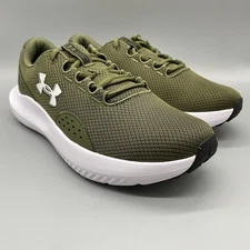 Under Armour Shoes Mens US 10 Wide Green Charged Surge 4 4E 3028249-300