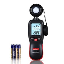Light Meter Digital Lumen Lux Tester Indoor Plant Ambient Temperature
