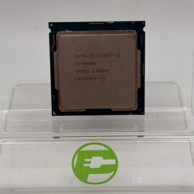 Intel Core i5-9600K 3.70GHz 6 Core SRG11 6 Thread LGA 1151 CPU