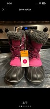 Cat and Jack Girls' Boots Size 5 Pink NWT