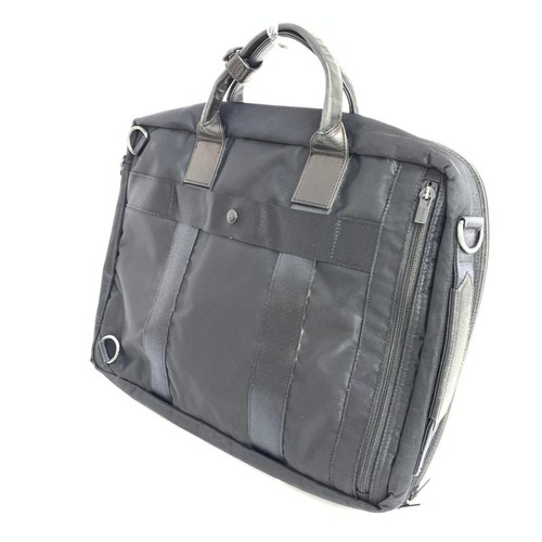 Used PORTER Business Bag Black Backpack Available Briefcase Document A4 - Picture 3 of 10
