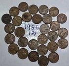 1950 Lincoln Wheat Copper Cent Penny P Philadelphia/No Mint 3.2 Oz Bulk Lot