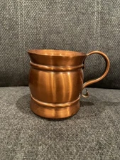 GREGORIAN SOLID COPPER COFFEE MUG MOSCOW MULE NEW