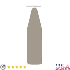 Removable Ironing Board Cover Cotton Scorch Resistant Durable Foam Pad New