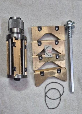 3.5-6.5'' Engine Cylinder Hone Kit 4 Stone Block Honing Tool