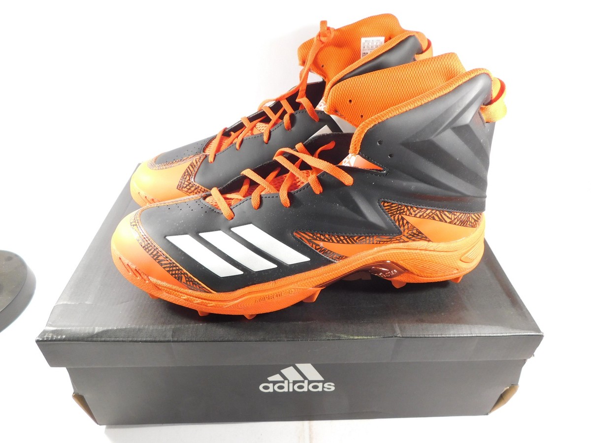 Miami Hurricanes Issued adidas SM Freak high torsion NCAA  display picture 1