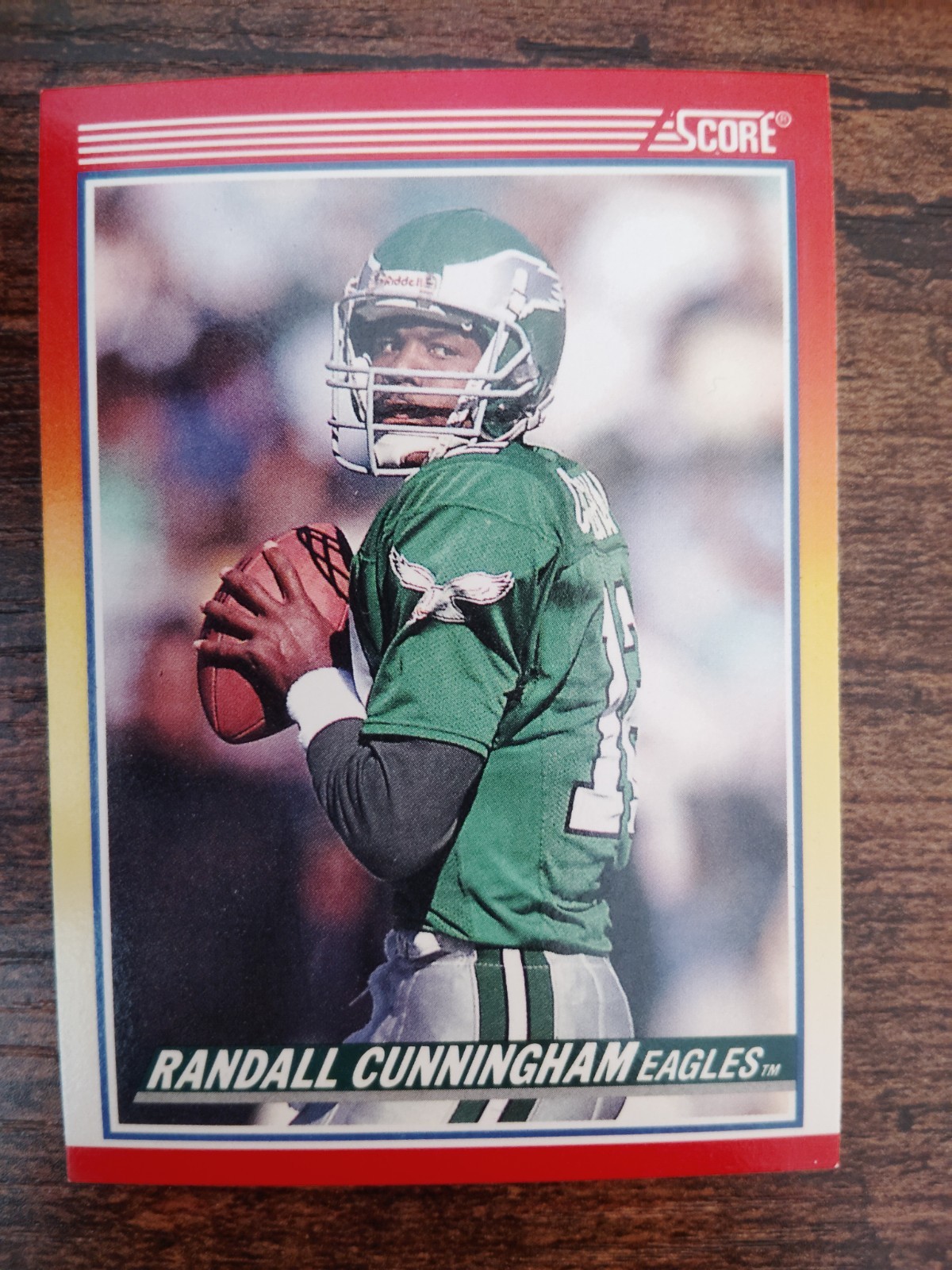 1990 Score - Randall Cunningham #605 Philadelphia Eagles Football
