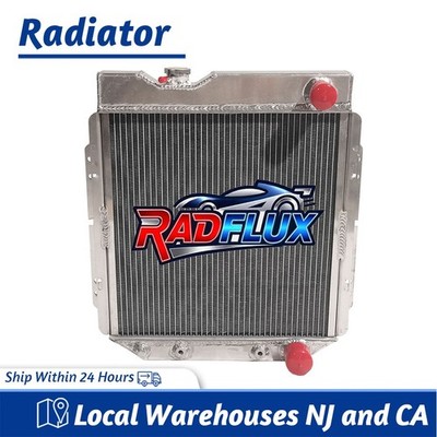Radiator Fits for Ford Mustang Comet Falcon 1963-1966 V8 4.3/4.7L AT/MT Aluminum
