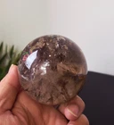 Rainbow Smokey Quartz Natural Sphere 580g  S216