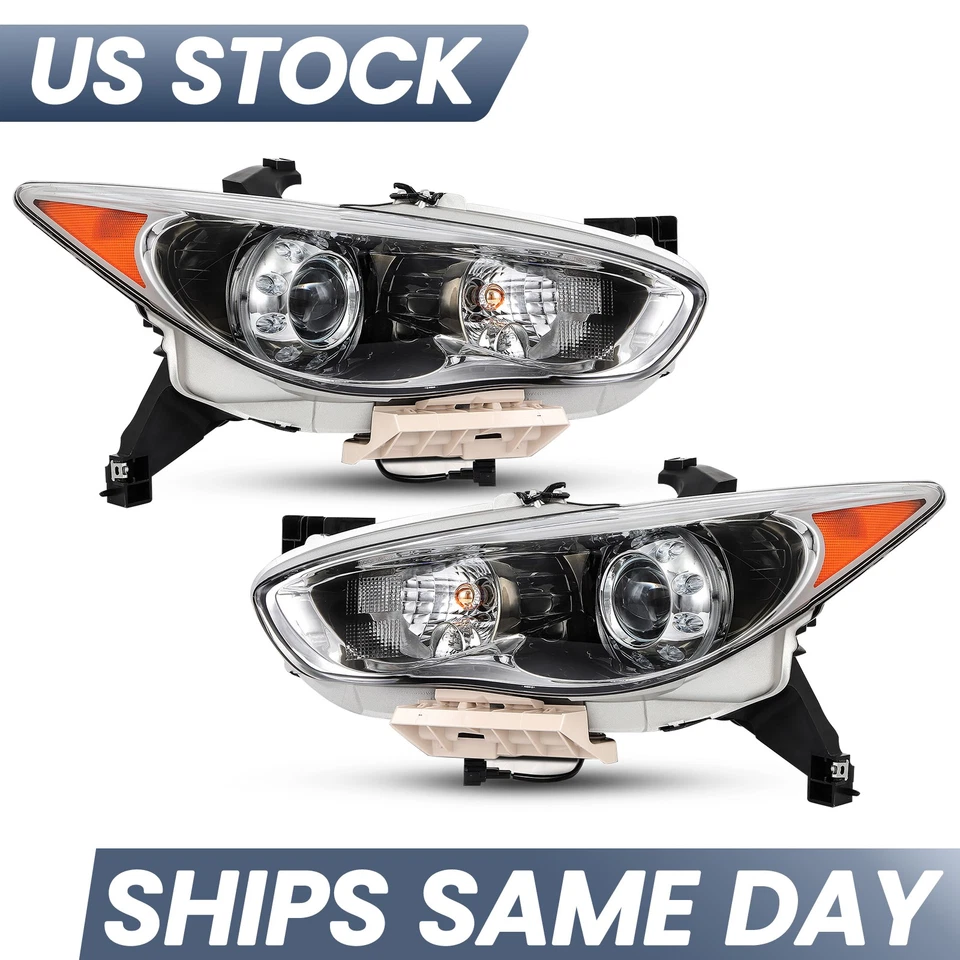 HID/Xenon Headlight For 2014-2015 INFINITI QX60 2013 JX35 Left+Right Pair Foto 2 de 4