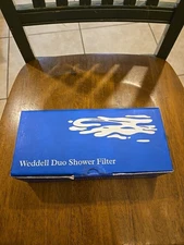 Weddell Duo Shower Filter - NSF Certified Shower Filter, High Pressure Activa...