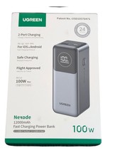 Cc3N UGREEN - Nexode 100W 12000mAh Fast Charge Power Bank with Smart Display