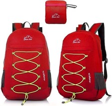 Image of Foldable Outdoor Water Resistant Hiking Backpack Clever bees + extra M towel