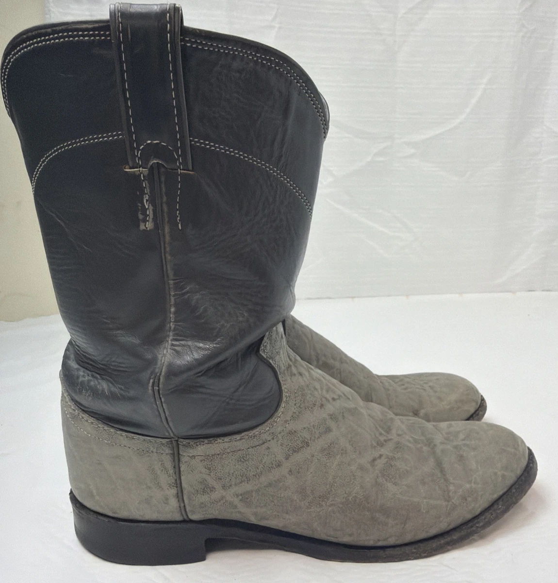 Justin Boots Gray Western Boots for Men | eBay display picture 1