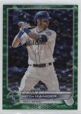 2022 Topps Series 1 Green Foil 340/499 Mitch Haniger #80 02l5