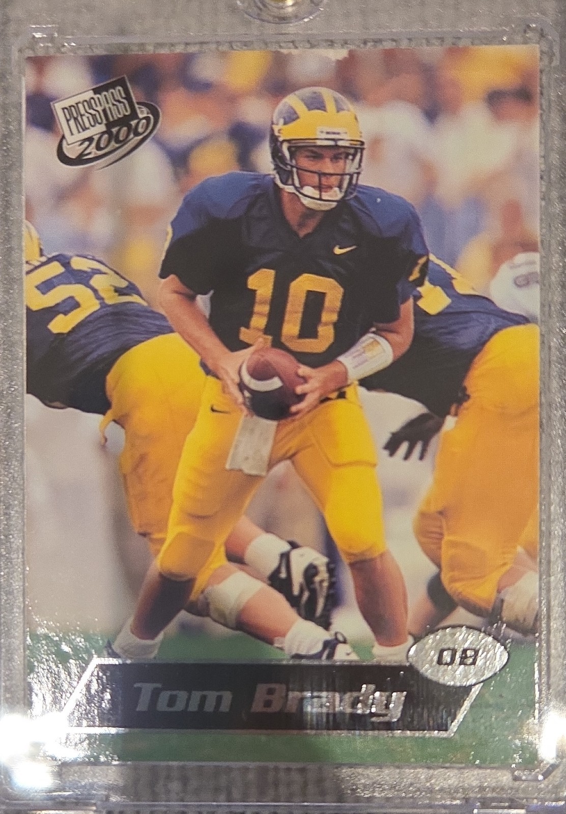 Tom Brady Press Pass #37 Base