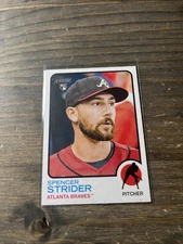 2022 Topps Heritage High Number - Spencer Strider #521 (RC)