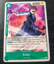 One Piece CCG Koby Carrying On His Will C Card OP13-025 NM