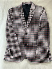 NEW J Crew Crewcuts Checkered Ludlow Blazer Jacket Boys Sz 10