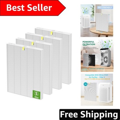 Efficient 4 Pack HEPA Filters for Winix C545 Air Purifier - Eco-Friendly